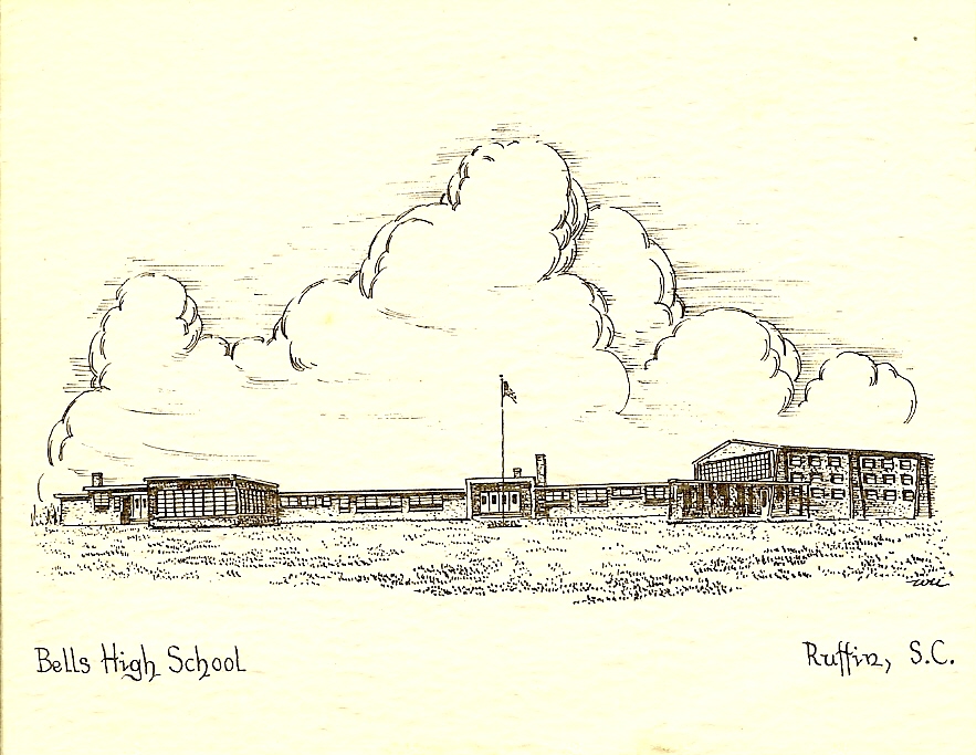 View of Old Bells Elementary School